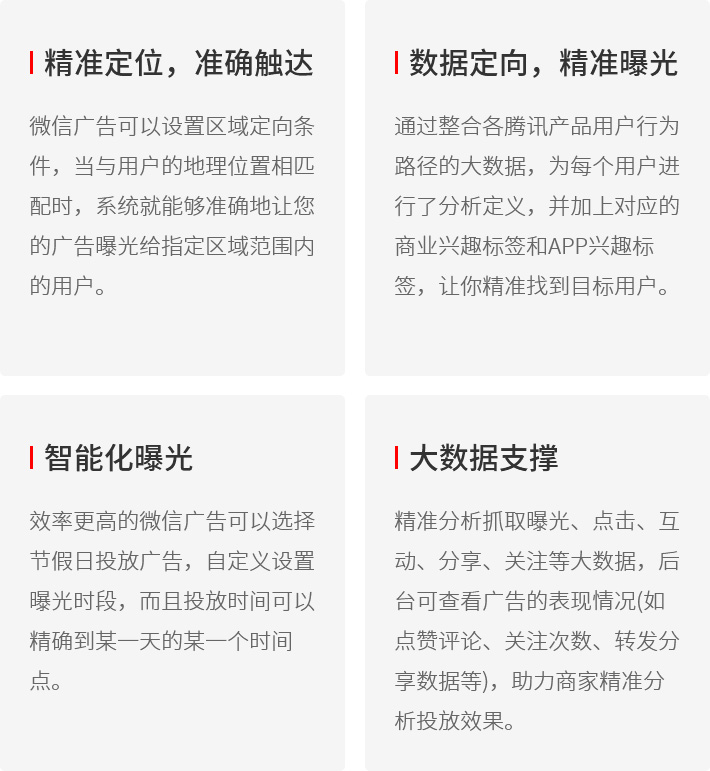 微信广告优势